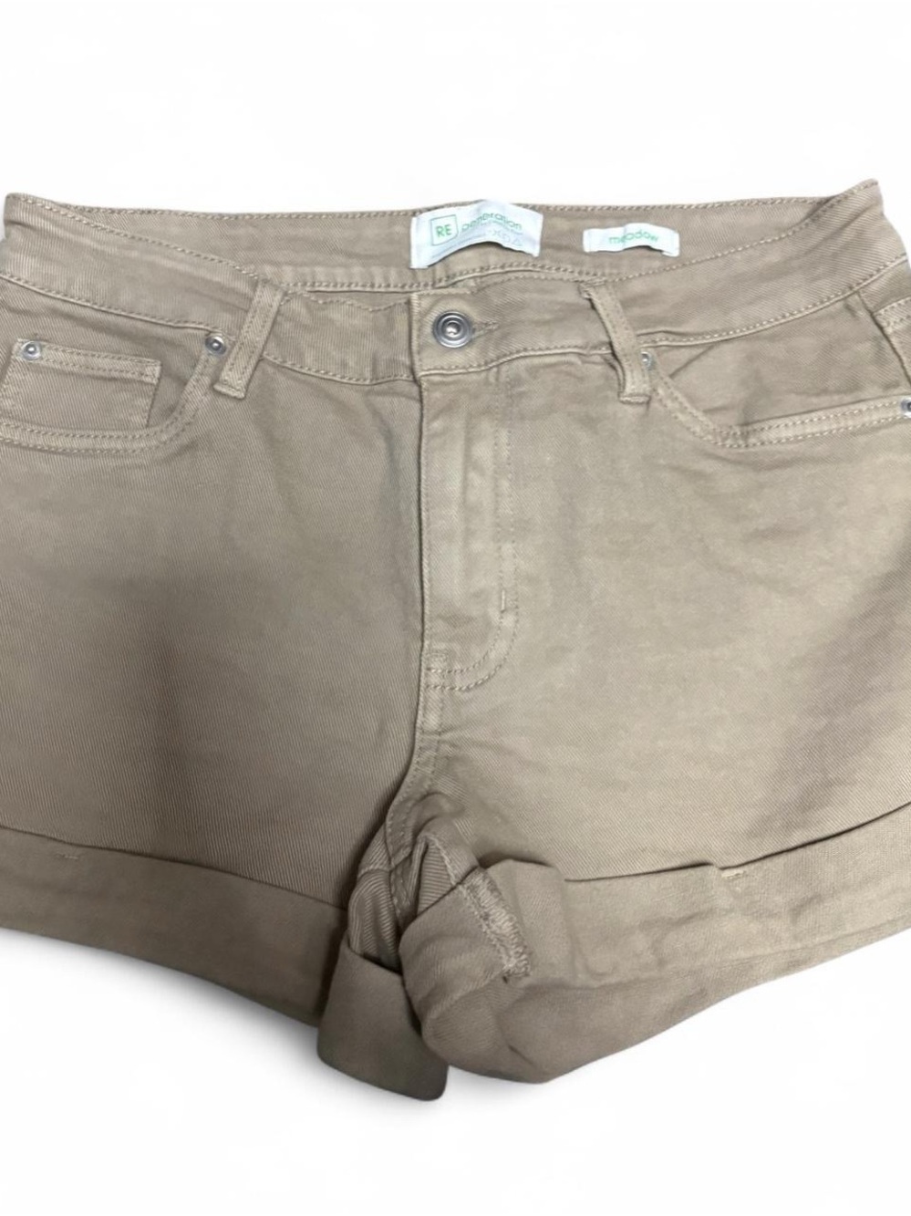 Mossimo Supply Co. Tan Jean Shorts